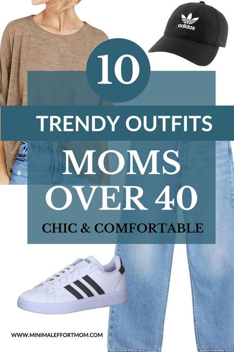 Elevate your wardrobe with these 10 stylish outfits tailored for over 40 moms! Whether you're seeking casual chic or sophisticated elegance, we've got you covered. Explore Amazon fashion finds that cater to your fashion-forward tastes and practical needs. Trendy Outfits For Moms, Outfits For Moms Over 40, Trendy Mom Outfits Winter, 40 Year Old Womens Fashion, Chic Mom Outfits, 40 Year Old Women, Mom Outfits Winter, Stylish Mom Outfits, Finding Style