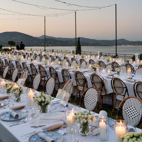 Wedding Dinners, Al Fresco Wedding, Magic Photo, Wedding Dinner, Cote D’azur, St Tropez, Al Fresco Dining, Romantic Weddings, French Riviera