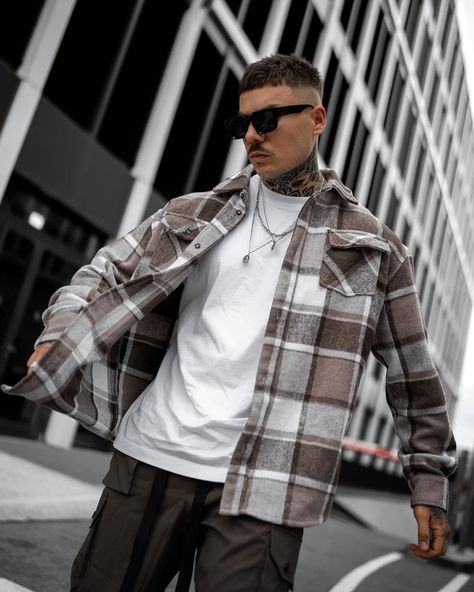 Ad*| Perfect #streetstyle #inspo by @NovaMEN @FashionNova fashionnovapartner ✌🏼😜 #fashionnovamen 🚨 ✌🏼Rate my look 1-10? 🌪️ #jordan1mocha… | Instagram Jordan 1 Mocha, Take A Risk, Plaid Shacket, Men Jackets, Long Sleeve Jacket, Mens Plaid, Sleeve Jacket, Long Sleeves Jacket, Men Clothing