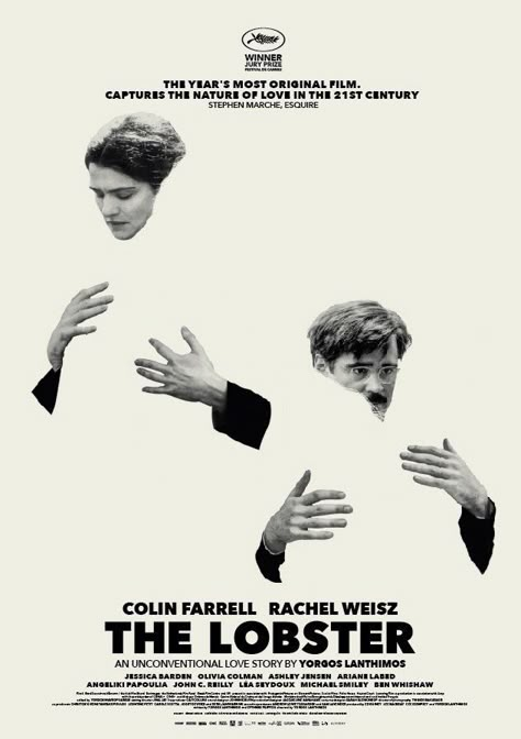 The Lobster Movie, Yorgos Lanthimos, Septième Art, Film Poster Design, Single People, I Love Cinema, Movie Posters Design, Colin Farrell, Cinema Posters