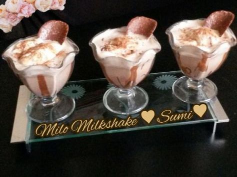 Milo Milkshake Halaal Recipes, Juices Recipes, Heavenly Desserts, Milkshake Recipe, Milkshake Recipes, Food Categories, Secret Ingredient, Milkshakes, Drinks Recipes