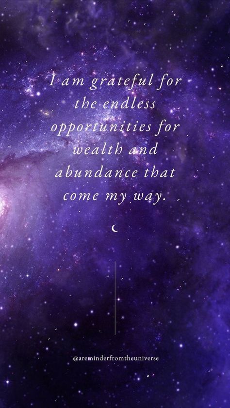 This is a Reminder From The Universe that you must be grateful for the endless opportunities for wealth and abundance that comes your way. Spiritual Wallpaper, Access Consciousness, Dark Fantasy Artwork, Wealth And Abundance, Endless Opportunities, Manifesting Abundance, Vibrational Energy, Positive Self Affirmations, Be Grateful