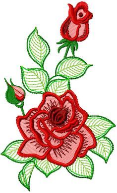 Rose lace free embroidery design 30 - Flowers free machine embroidery designs - Machine embroidery community Best Embroidery Machine, Embroidery Patterns Ideas, Crewel Embroidery Kits, Pola Sulam, Machine Embroidery Projects, Learn Embroidery, Embroidery Flowers Pattern, Rose Lace, Silk Ribbon Embroidery