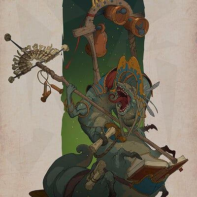 ArtStation - Paul Graf Yuan Ti, Fantasy City Map, Bloodborne Art, Dnd Races, Dnd Miniatures, Monster Concept Art, Dungeons And Dragons Characters, Fantasy Creatures Art, Fantasy Monster