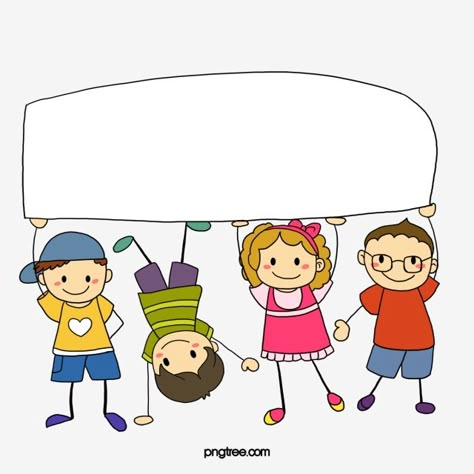 School Students Images, Textbox Png, School Kids Clipart, Students Clipart, Students Cartoon, Student Clipart, Kid Design, Student Cartoon, School Picture