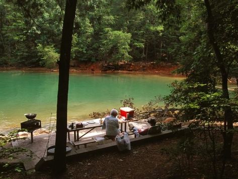 Beach Rv Camping, Lake Camping, North Carolina Travel, Best Campgrounds, Camping Places, Camping Destinations, North Carolina Mountains, Camping Spots, Camping Activities