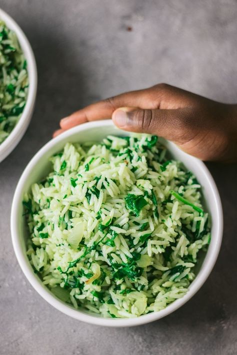 Spinach Rice (Spanakorizo)