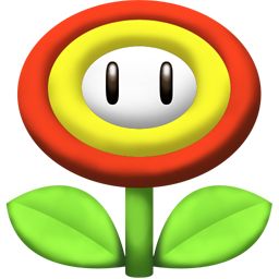 mario flower | Fire Flower Icon Fire Flower, Super Mario Bros, Mario Bros, Super Mario, Mario, Blue