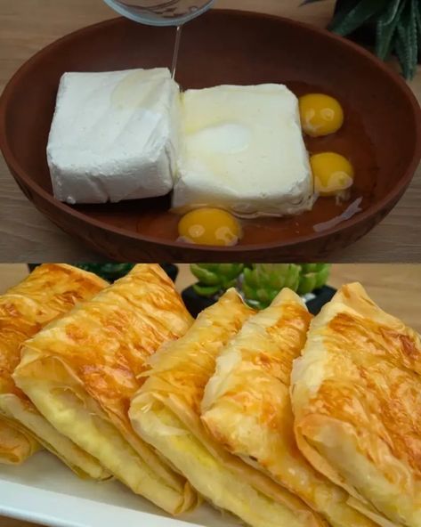 Creamy Cottage Cheese Fillo Tart - Greenku Recipes Baked Cabbage Steaks, Vegetable Cutlets, Baked Cabbage, Cabbage Steaks, Potato Fritters, Cutlets Recipes, Elegant Appetizers, Phyllo Dough, Flaky Crust