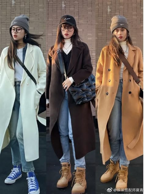 Japanese Winter Fashion Women, Fukuoka Outfit, Winter Dressing Style, Women Winter Outfit Ideas, Japanese Winter Fashion, Winter Outfits 2024, January Outfits, Winter Outfits Casual, Modest Winter Outfits