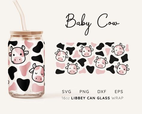 Excited to share the latest addition to my #etsy shop: Beer Can Glass Svg Wrap Cow LIBBEY GLASS SVG 16oz Libby Glass Can Svg Glass Can Wrap Svg Glass Beer Can Svg Wrap Beer Can Glass Wrap Svg https://etsy.me/3NrnwSC #glasscupsvg #libbeyglasswrap #16ozlibbeywrap #glass Beer Can Glass Design Cow, Easy Vinyl Cup Ideas, Cricut Projects Tumblers, Glass Can Vinyl Wrap, Vinyl Cup Wrap Svg, Free Beer Can Glass Svg, Tumbler Vinyl Ideas Design, Beer Glass Vinyl Ideas, Glass Can Cricut