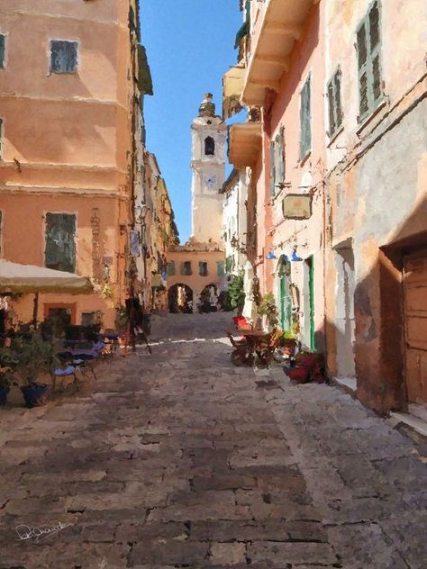 Old Town Bordighera - Shadow and Form Bordighera Italy, Old Town Italy, South Usa, Italian Market, Mediterranean Home, Small Shops, The Locals, Rustic Charm, Old Town