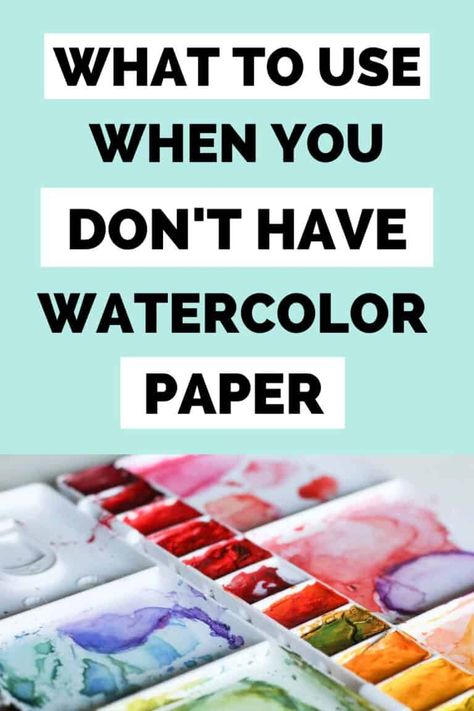 Watercolor on Regular Paper: Does It Actually Work? - By Heidi Grace Best Paper For Watercolor Painting, Watercolor On Tissue Paper, Watercolor On Brown Paper, How To Make Watercolor Paper, How To Do Watercolor Painting, How To Make Watercolor Paint, How To Use Watercolor, How To Use Watercolor Pencils, Watercolour Hacks