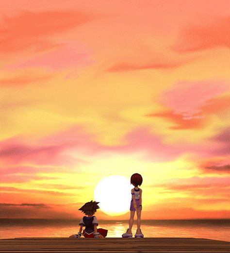 https://i.pinimg.com/originals/27/29/7f/27297f63606464549013c76ead699c12.gif Kairi Kingdom Hearts, Sora And Kairi, Kingdom Hearts Wallpaper, Cloud And Tifa, Sora Kingdom Hearts, Aesthetic Goth, Icon Gif, Heart Gif, Kingdom Hearts 3