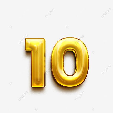 number 10 gold text Number 10 Design, Textured Cakes, Gold Png, Princess Pictures, Gold Text, Number 10, Gold Number, Disney Princess Pictures, Png Clipart