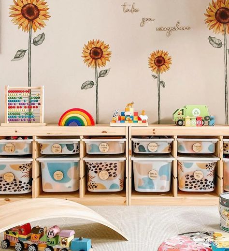 The IKEA TROFAST storage units are where organizing magic and fun meet! These units are great for transforming an ordinary space into an extraordinary place for creativity and organization. #ikeahack #trofasthack #ikeatrofasthack Organize A Playroom, Playroom On A Budget, Trofast Storage, Ikea Trofast Storage, Ikea Boxes, White Storage Box, Ikea Trofast, Toddler Playroom, Storage Kids Room