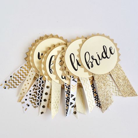 Bachelorette Party Pins, Bridal Shower Decorations Elegant, Classy Bachelorette Party, Gold Bachelorette Party, Gold Bachelorette, Bachelorette Sash, Bachelorette Party Supplies, Awesome Bachelorette Party, Bachelorette Favors