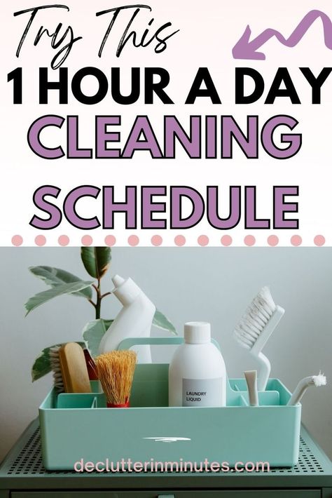 Easy Cleaning Schedule, Daily Cleaning Schedule, Easy House Cleaning, Simple Cleaning Routine, Home Cleaning Tips, Cleaning Advice, Clean House Schedule, Easy Cleaning Hacks, Weekly Cleaning Schedule