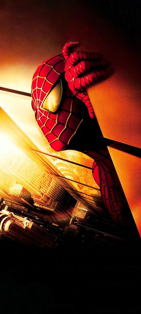 "Spider-man" (2002) textless movie poster Raimi Spiderman, Spiderman 2002, Spiderman Poster, Spider Man Trilogy, Spiderman 1, The Karate Kid, Image Spiderman, Sam Raimi, Hotel Transylvania