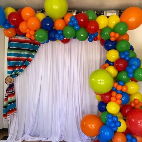 Julie's Party Rental's LLC on Instagram: "Time to Fiesta 🪅 #juliesrentals#fiestatheme" Mexican Baby Shower, Moms Birthday, Fiesta Theme, First Birthday Themes, Mexican Party, Instagram Time, Party Rentals, Balloon Arch, 1st Bday