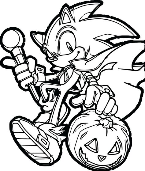 Halloween Sonic coloring page Sonic The Hedgehog Halloween, Hedgehog Halloween, Sonic Coloring Pages, Halloween Pumpkin Coloring Pages, Sonic Coloring, Hedgehog Colors, Halloween Coloring Pages Printable, Pumpkin Coloring, Halloween Coloring Sheets