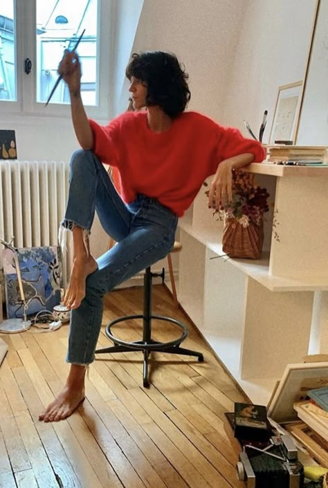 Joanna Rahier, Style Chic Parisien, Dress Like A Parisian, Style Parisienne, French Women Style, Parisian Chic Style, Paris Mode, French Girl Style, Estilo Chic