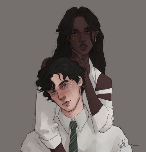 Regulus Acturus Black, Dorcas Meadowes, Marauders Fan Art, Fanart Drawing, Harry Potter Artwork, Harry Potter Headcannons, Regulus Black, All The Young Dudes, Harry Potter Marauders