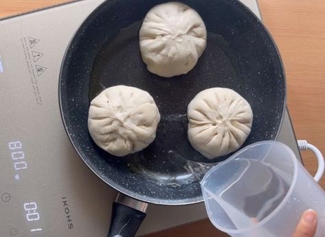 ▷ Cómo hacer Baozis (Pan Bao Chino relleno de carne) Pan Bao, Dumplings, Bread, China, Ethnic Recipes