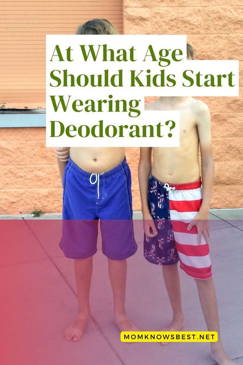 Does your young child stink? At What Age Should Kids Start Wearing Deodorant? #children #products #deodorant #safe #kobi #sports #nontoxic Kids Deodorant, Natural Deodorant Recipe, Best Natural Deodorant, Deodorant Recipes, Natural Deodorant, Chemical Free, Kids Safe, Strength Training, Kids Wear