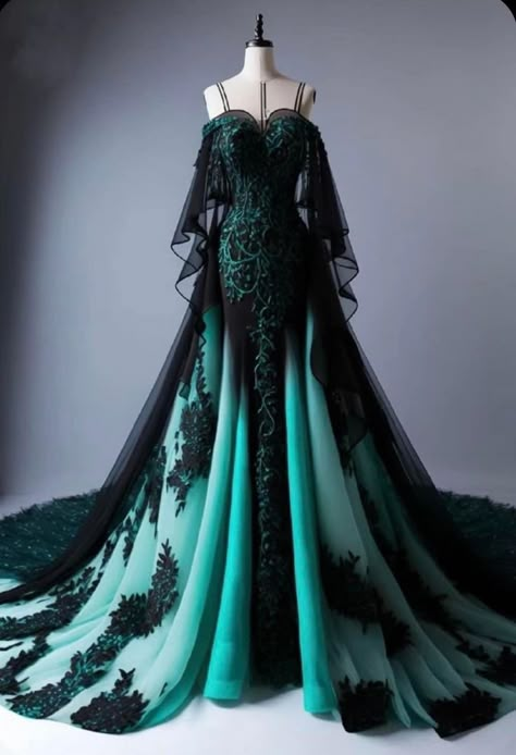 Dark Fantasy Gown, Cinematic Video, Bridal Guide, Fantasy Dresses, Country Wedding Dresses, Fantasy Gowns, Pretty Prom Dresses, Stefan Salvatore, Fairytale Dress