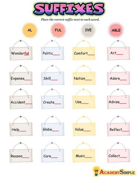 Suffix Worksheet 3rd Grade, Suffix Worksheets 2nd Grade, Prefixes And Suffixes Worksheets 2nd Grade, Prefix And Suffix Worksheets 3rd Grade, Suffixes Ful And Less Worksheets, Prefixes And Suffixes Worksheets Grade 4, Affixes Worksheet Prefixes And Suffixes, Science Prefixes And Suffixes, Prefix Worksheet