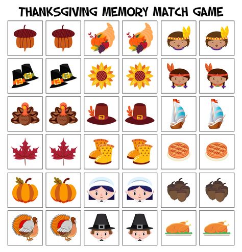 Thanksgiving Game Printable, Thanksgiving Cognitive Activities, Thanksgiving Matching Game, Thanksgiving Memory Game, I Spy Thanksgiving Printable Free, This Or That Thanksgiving, Thanksgiving Activities Preschool Free Printable, Thanksgiving Kids Activities Printables, Thanksgiving Activities For Kids Games