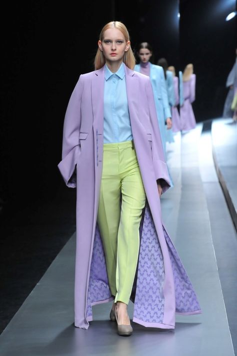 Editorial Inspiration, Hanae Mori, Tokyo Fashion Week, Color Outfits, Colour Combinations Fashion, Fall 2015 Style, Pastel Outfit, Pastel Fashion, Quirky Fashion