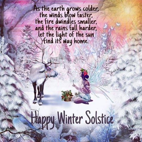 Welcome Winter Solstice, Winter Solstice Greetings, Yule Magick, Winter Solstice Aesthetic, Witchy Holidays, Winter Solstice Quotes, December Magic, Yule Blessings, Blessing Manifesting