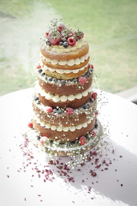 Victoria Sponge Wedding Cake Rustic, Victoria Sponge Wedding Cakes, Victoria Wedding Cake, Wedding Sponge Cake, Wedding Cakes With Fruit And Flowers, Sponge Cake Wedding Cakes, Victoria Sponge Cake Wedding, Victoria Sponge Cake With Flowers, Raw Wedding Cake