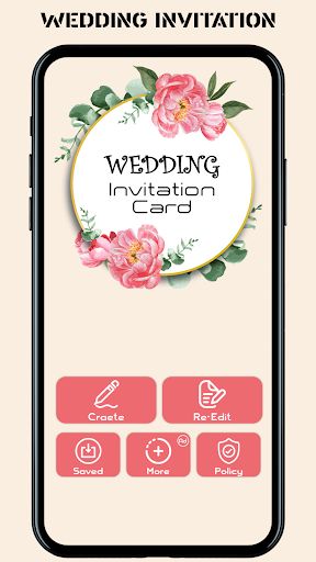 Wedding invitation card maker is a free wedding card maker app Wedding Card Maker, Free Invitation Cards, Invitation Card Maker, Free Wedding Cards, Invitation Maker, Wedding Invitation Card, Wedding Name, Design App, Invite Your Friends