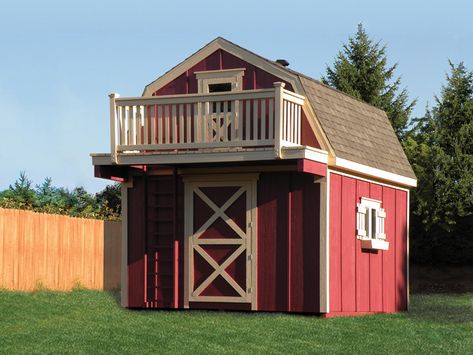 Building Plans Front Photo 01 - 002D-4514 | House Plans and More Playhouse Shed, Paint Shed, Studio Greenhouse, Bunkie Ideas, Storage Shed Ideas, Shed Playhouse, Shed With Loft, Shed Build, Shed Plans 12x16