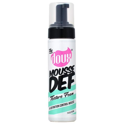 THE DOUX Mousse Def Texture Foam The Doux Mousse, Best Volumizing Mousse, Lotta Body Products, Volumizing Mousse, Styling Mousse, Air Dry Hair, Wash And Go, Curl Pattern, Twist Outs