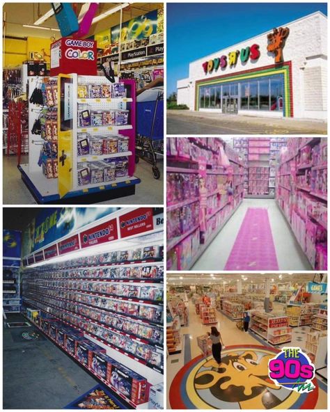 Oh, the nostalgia! Remember racing down the aisles at Toys “R” Us, hunting for the latest Game Boy game or your favorite Barbie? 🛍️🎮 Toys R Us Nostalgia, 1990s Nostalgia, Childhood Memories 2000, 80s Nostalgia, 90s Toys, Latest Games, Game Boy, Toys R Us, A Teen