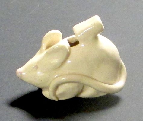 Pottery Whistles Clay, Clay Whistles Designs, Whistle Clay Ideas, Clay Whistles Animal, Ceramic Whistle Animals, Clay Whistles Ideas, Mouse Clay, Clay Flute, Ceramic Whistle