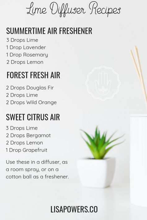 Diffuser Recipes Doterra, Diy Diffuser, Helichrysum Essential Oil, Doterra Diffuser Blends, Essential Oil Diffuser Blends Recipes, Lime Essential Oil, Essential Oil Diffuser Recipes, Oil Diffuser Recipes, Lime Oil