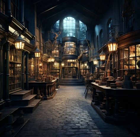 **harry potter castle restaurant in the night, in the style of delicately rendered landscapes, backlight, studyplace, dark white and brown, fairycore, organic architecture, lively tavern scenes Image Harry Potter Style Library, Harry Potter Restaurant, Harry Potter Bar, Harry Potter Dinner, Castle Restaurant, Harry Potter Castle, Galaxy Colors, Harry Potter Style, Dark White