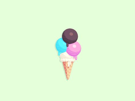 Ice cream Ice Cream Gif, Drinks Animation, Ice Animation, Ice Cream Animation, Anime Food Gif Wallpaper, Animated Banner Ads, Ice Cream Stim Gif, Random Gif, Animated Banners