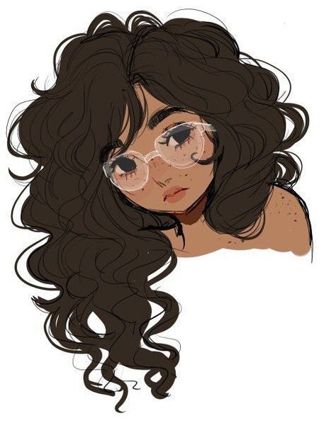 Curly Hair Cartoon, Pelo Anime, Cartoon Artist, Curly Hair Drawing, Hair Sketch, Hair Drawing, Have Inspiration, Curly Girl Hairstyles, Anime Hair