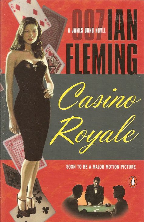 Casino Royale by Ian Fleming. One of SMERSH’s most deadly operatives has been a prime target of the British Secret Service for years. If Bond can wipe out his bankroll, Le Chiffre will likely be “retired” by his paymasters in Moscow. But what if the cards won’t cooperate? After a brutal night at the gaming tables, Bond soon finds himself dodging would-be assassins, fighting off brutal torturers, and going all-in to save the life of his beautiful female counterpart, Vesper Lynd. 007 Casino Royale, James Bond Books, Casino Roulette, Casino Royale Dress, James D'arcy, Casino Royale Party, Gentlemans Club, 007 James Bond, Casino Outfit