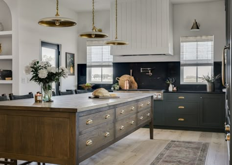 Green And Walnut Kitchen, Walnut Kitchen Island, Walnut Island, Walnut Cabinet, English Walnut, Walnut Kitchen, Bathroom Cabinets, Custom Kitchen, Custom Cabinets