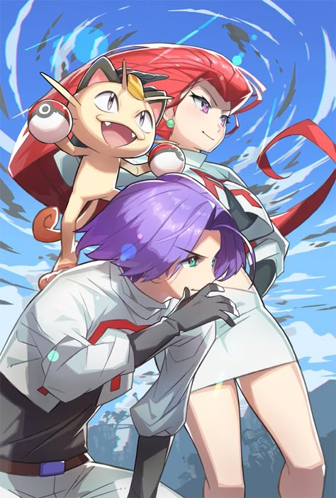 No larger size available Equipe Rocket Pokemon, James Pokemon, All Out Anime, Rocket Art, Pokemon Team Rocket, Gijinka Pokemon, Anime W, Anime Body, Pokémon Master