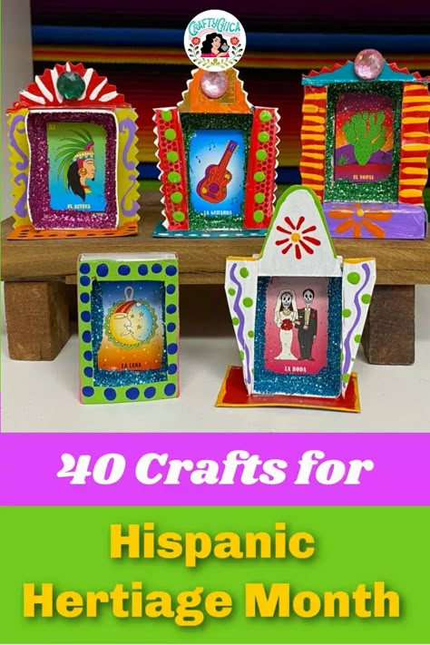 Crafts for Hispanic Heritage Month Latino Heritage Month Activities, Latin Heritage Month Activities For Kids, Mexican Heritage Crafts For Kids, Hispanic Activities For Kids, Hispanic Heritage Month Crafts For Kids Easy, Hispanic Heritage Month For Preschool, Hispanic Art Projects, Crafts For Hispanic Heritage Month, Hispanic Heritage Month Art Projects For Kids