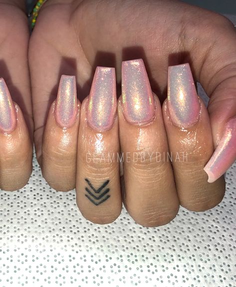 Acrylic Nails For Senior Pictures, Fairy Dust Nails Glitter, Nails With Fairy Dust, Pixie Dust Nails, Fairy Nails Acrylic, Fairy Aesthetic Nails, Fairy Dust Nails, Dust Nails, Pastel Color Nails