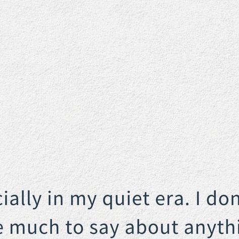 TheLoveChange | Self Transformation on Instagram: "Type “1111” if you agree with this one! Officially in my quiet era. I don't have much to say about anything anymore. It is what it is and life goes on. Credit: Limitless Mind / Twitter . . . #wordgasm #lawofattraction #love #motivation #quoteoftheday #quotestagram #lifequotes #quotesoftheday #quotestags #quoteslover" In My Quiet Era, Quiet Era, Self Transformation, Love Motivation, Life Goes On, Daily Quotes, Law Of Attraction, Quote Of The Day, Life Quotes